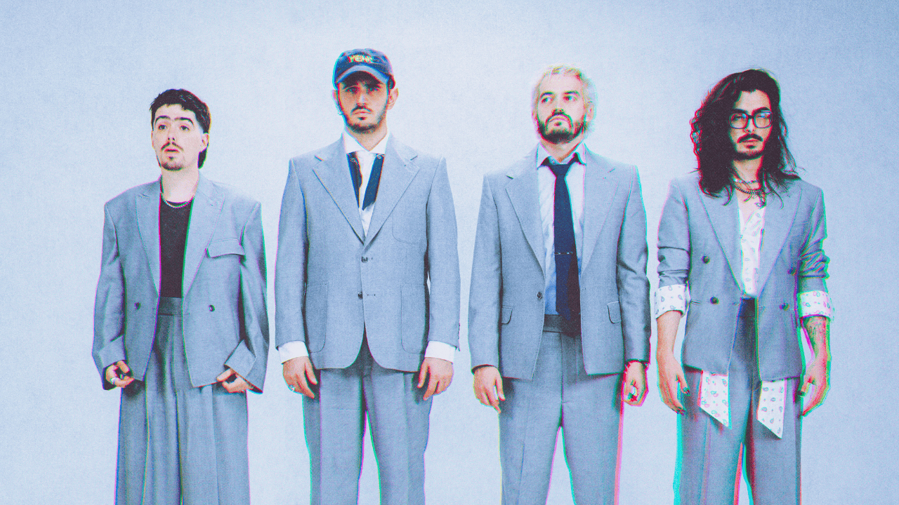 Los integrantes de Morat durante una de las presentaciones de su gira "Ya Es Mañana World Tour", la cual ha alcanzado la cifra histórica de 24 sold outs en Latinoamérica y España. Créditos Prensa