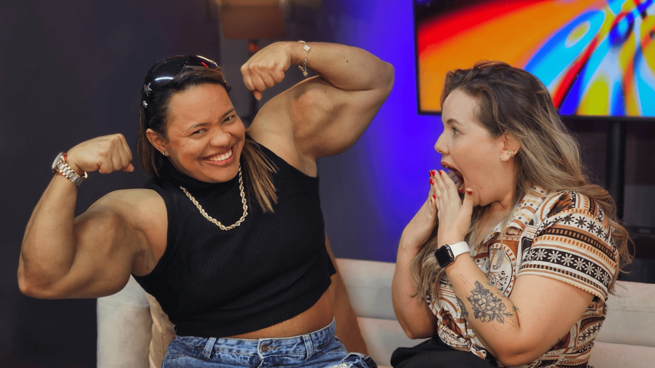 Rosa Power y Monny Arce