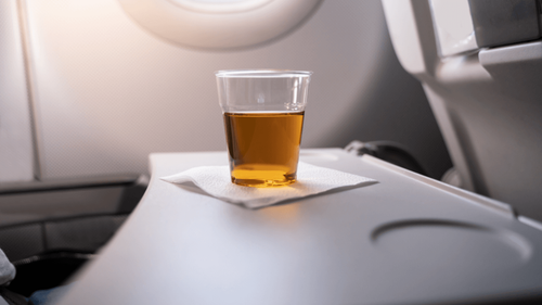 Bebida en aviones