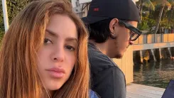 En la foto: Shakira y Alex Castillo